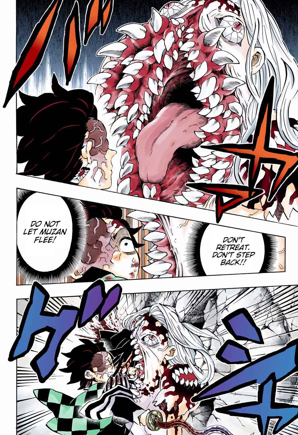 Page 18 Chapter 198 Demon Slayer: Kimetsu no Yaiba (Official Colored)