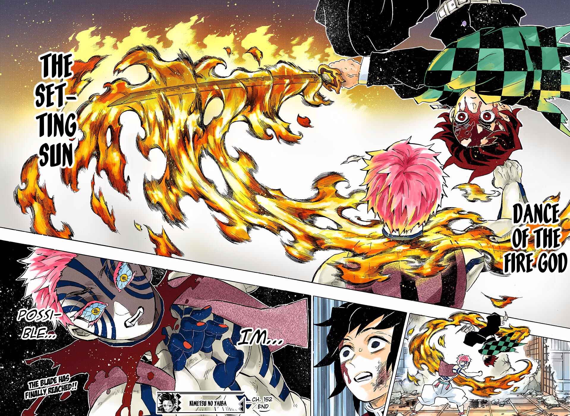 Page 19 Chapter 152 Demon Slayer: Kimetsu no Yaiba (Official Colored)