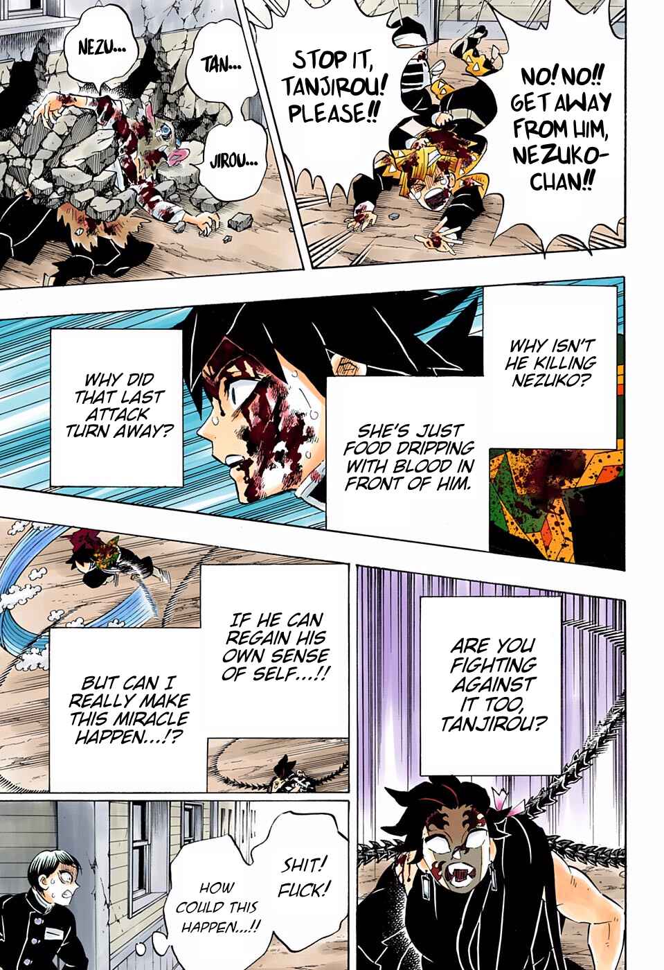 Page 13 Chapter 202 Demon Slayer: Kimetsu no Yaiba (Official Colored)