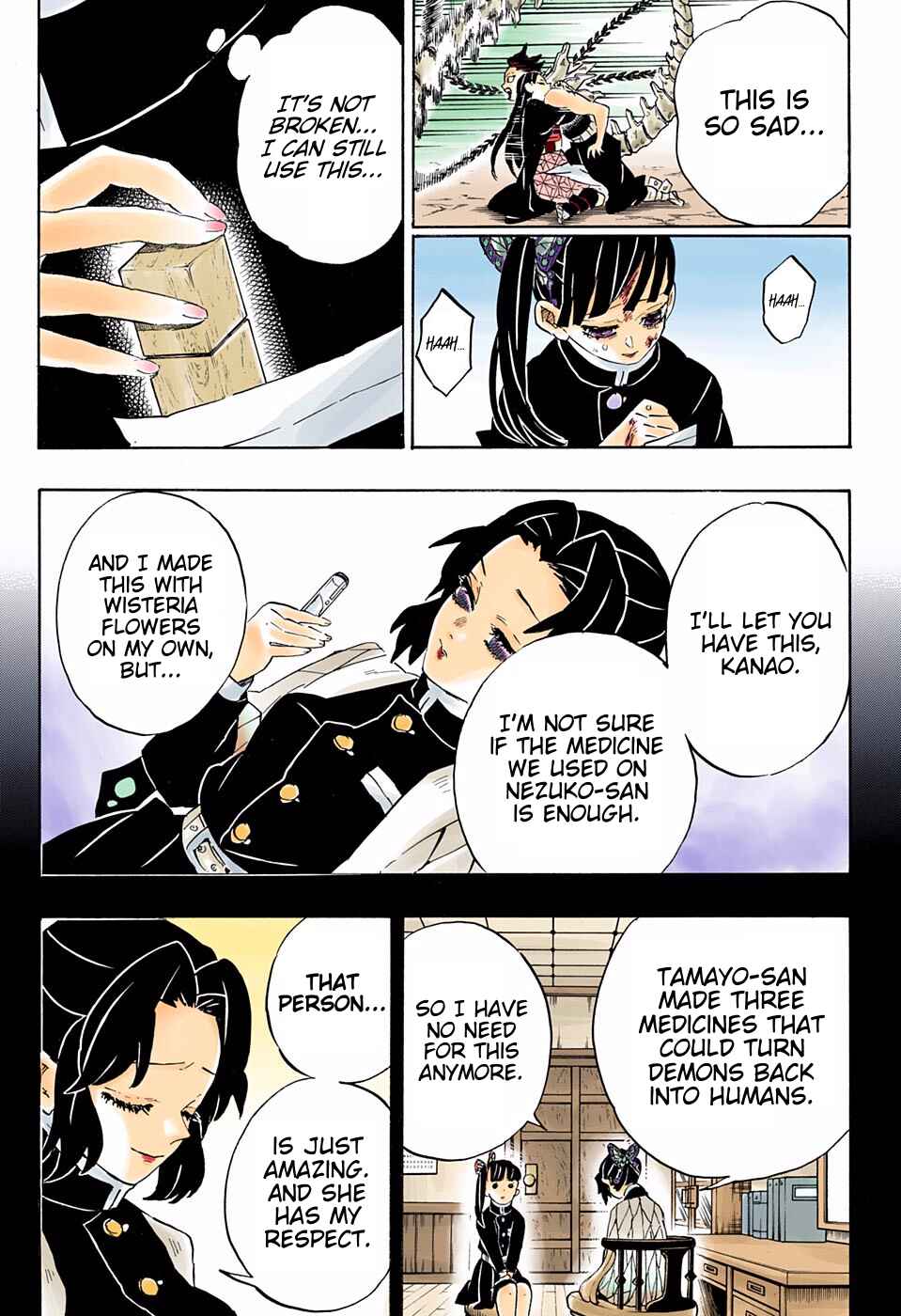 Page 15 Chapter 202 Demon Slayer: Kimetsu no Yaiba (Official Colored)