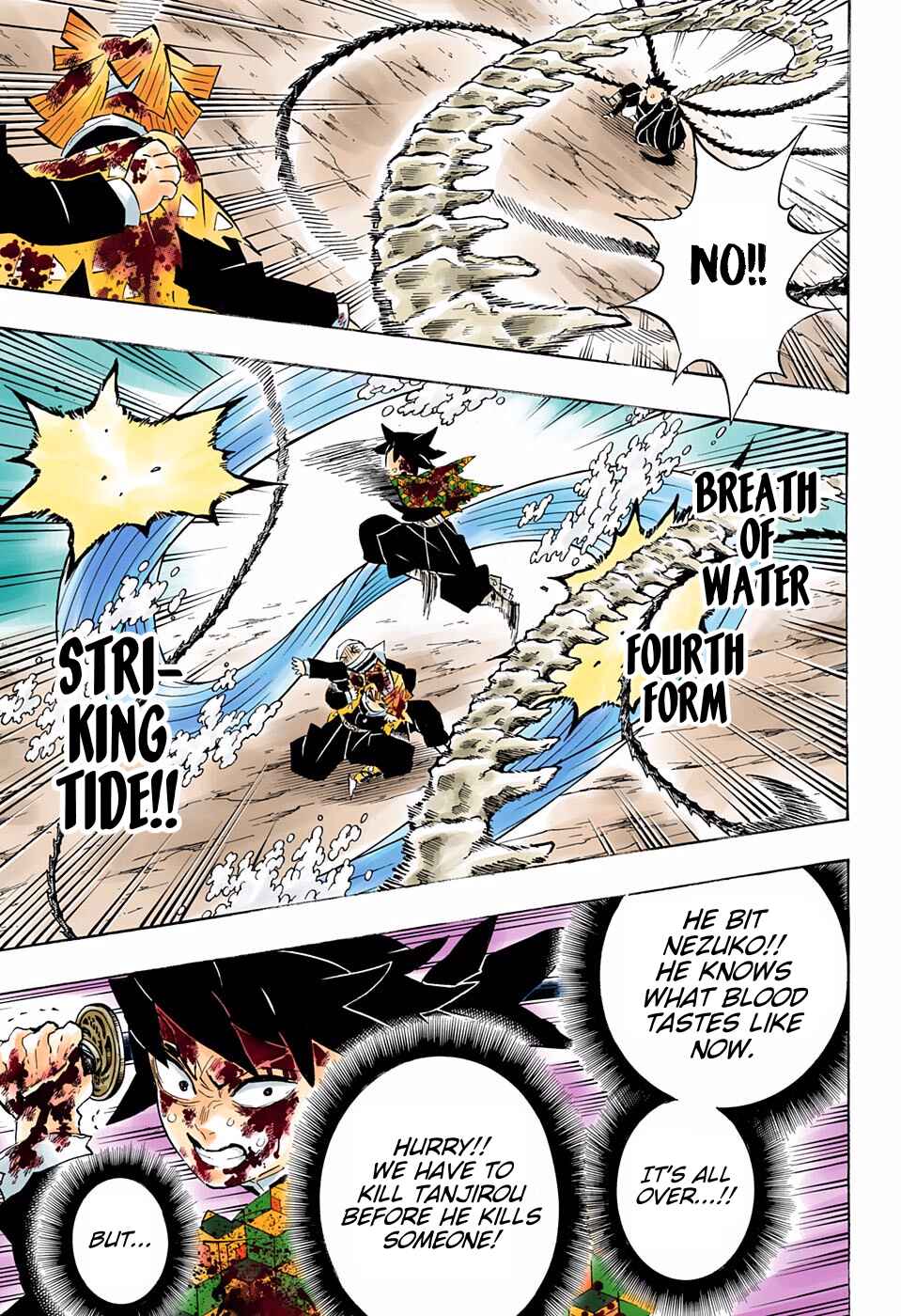 Page 9 Chapter 202 Demon Slayer: Kimetsu no Yaiba (Official Colored)