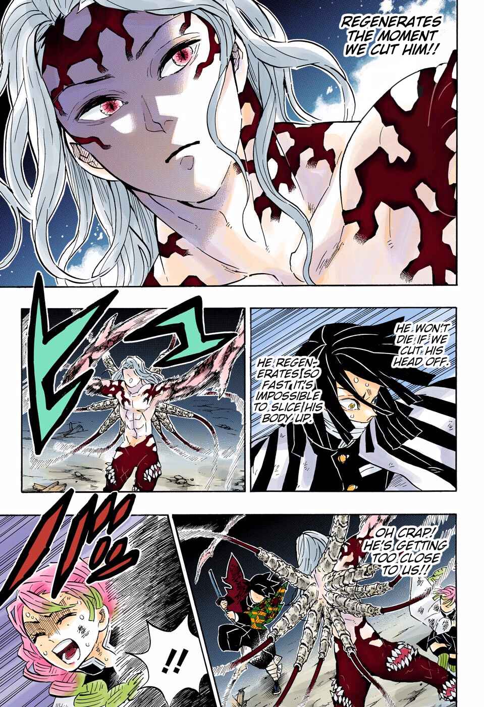 Page 11 Chapter 184 Demon Slayer: Kimetsu no Yaiba (Official Colored)