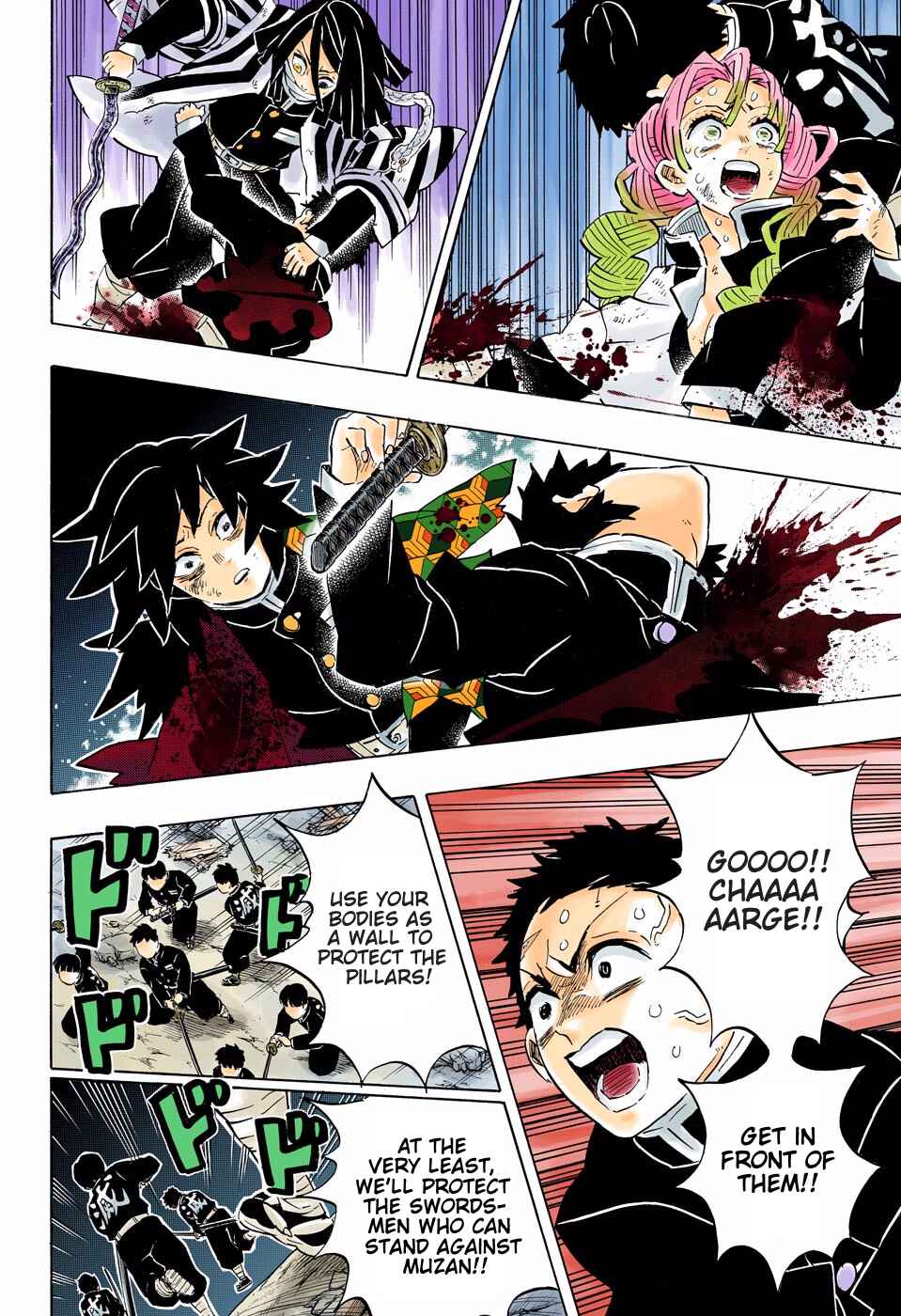 Page 13 Chapter 184 Demon Slayer: Kimetsu no Yaiba (Official Colored)
