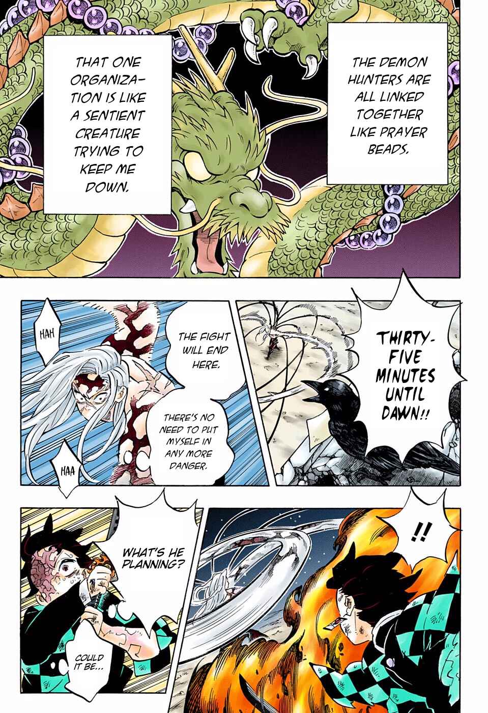 Page 15 Chapter 196 Demon Slayer: Kimetsu no Yaiba (Official Colored)