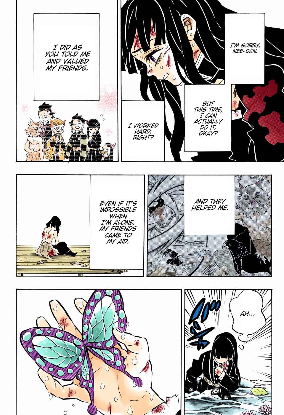 Page 16 Chapter 163 Demon Slayer: Kimetsu no Yaiba (Official Colored)
