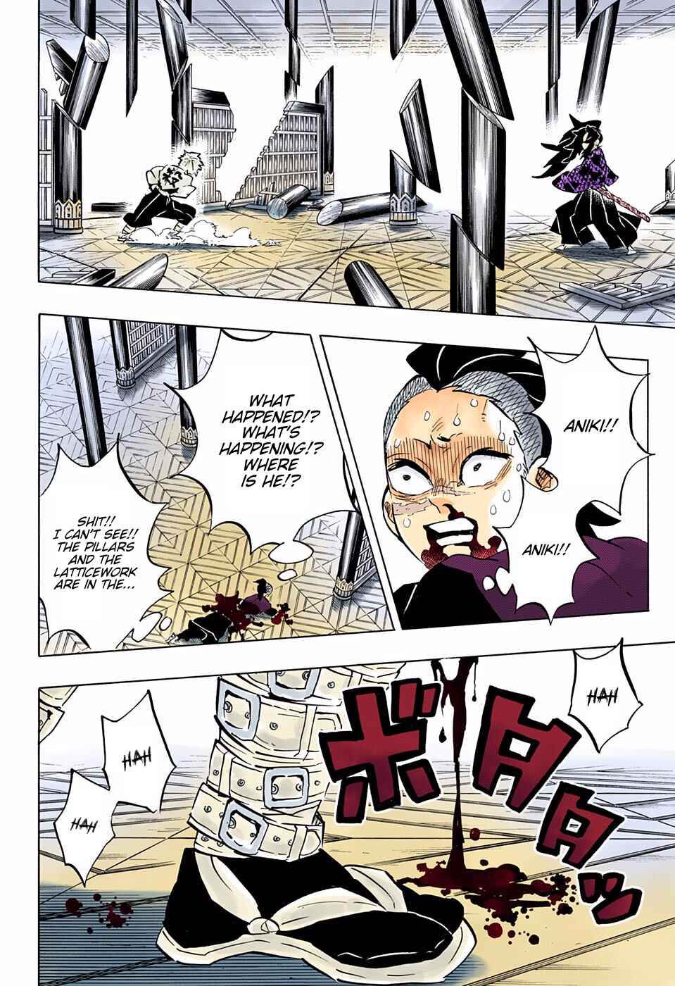 Page 15 Chapter 167 Demon Slayer: Kimetsu no Yaiba (Official Colored)