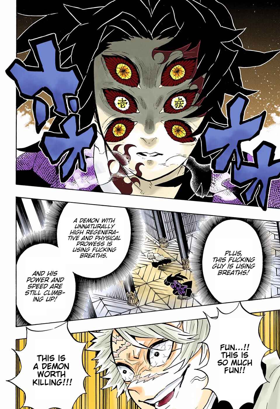 Page 6 Chapter 167 Demon Slayer: Kimetsu no Yaiba (Official Colored)