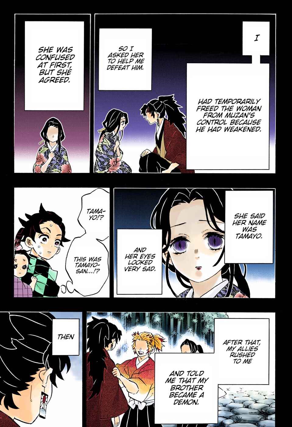 Page 10 Chapter 187 Demon Slayer: Kimetsu no Yaiba (Official Colored)
