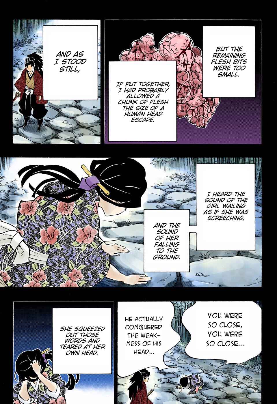 Page 8 Chapter 187 Demon Slayer: Kimetsu no Yaiba (Official Colored)