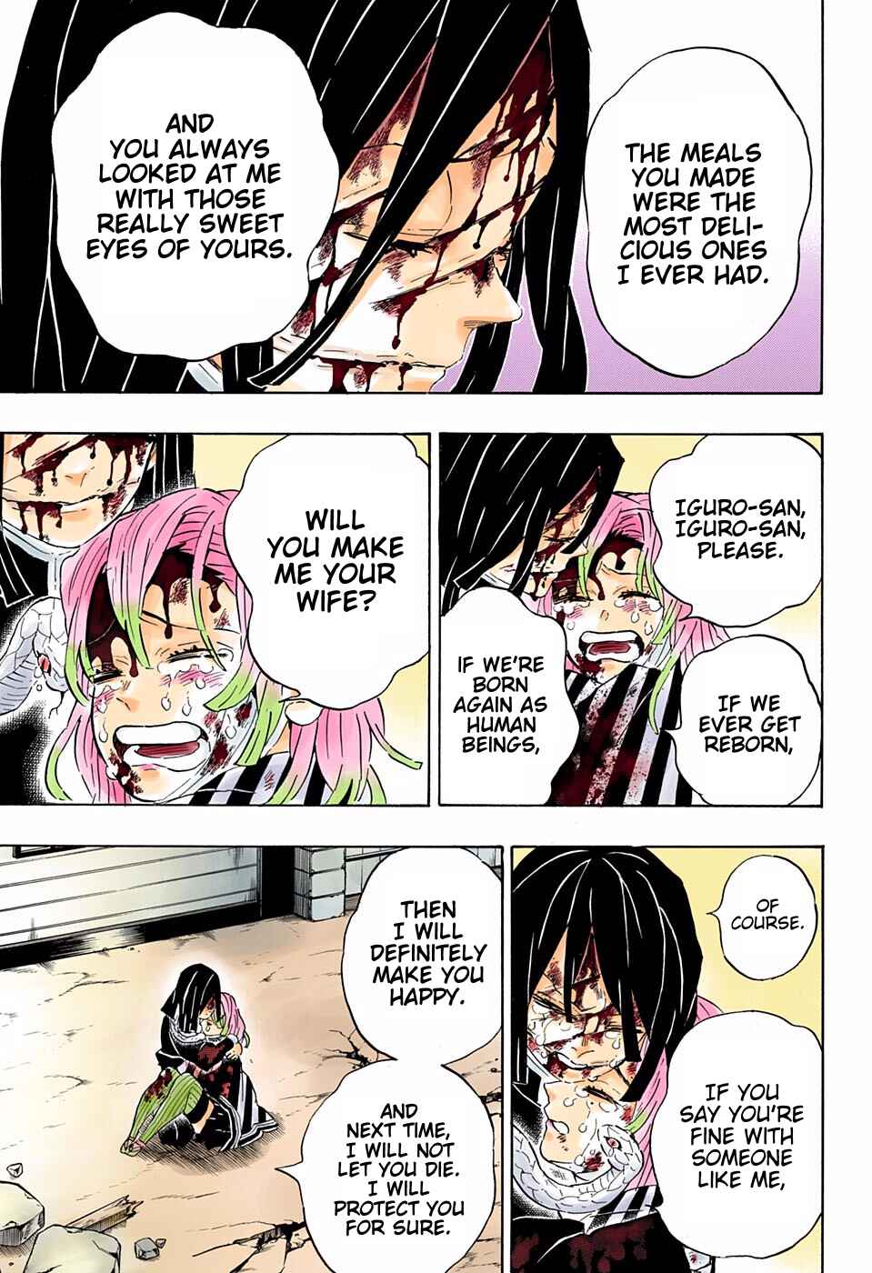 Page 15 Chapter 200 Demon Slayer: Kimetsu no Yaiba (Official Colored)