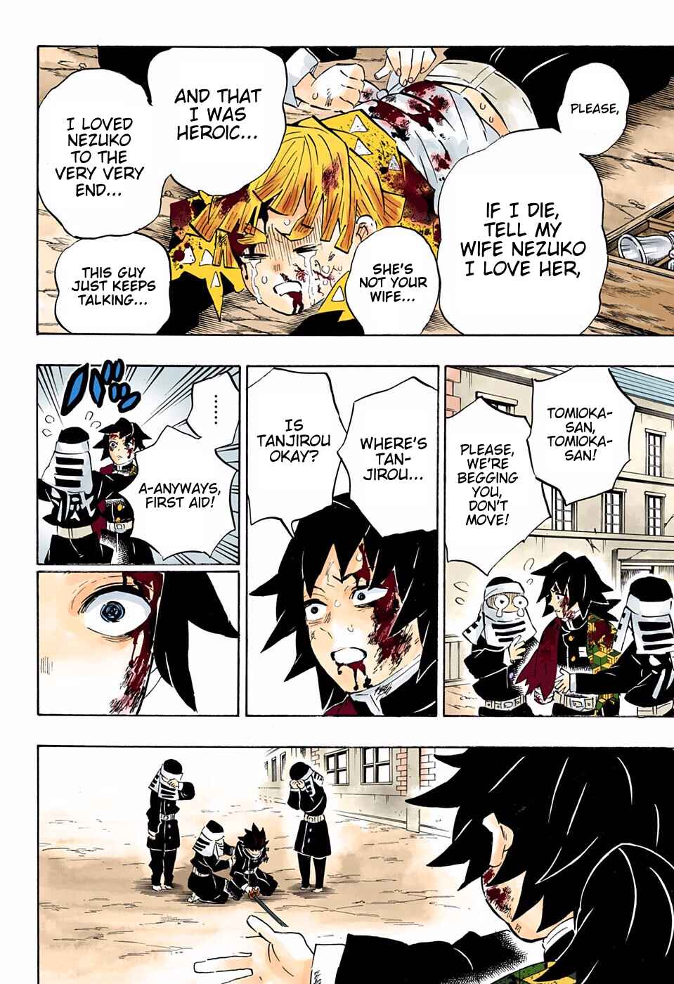Page 20 Chapter 200 Demon Slayer: Kimetsu no Yaiba (Official Colored)