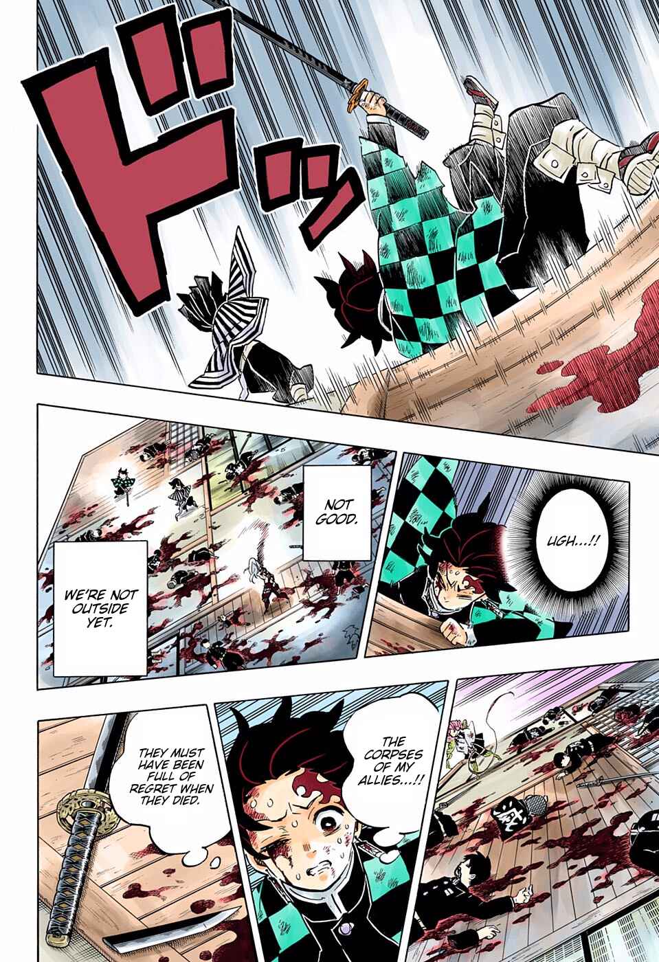 Page 14 Chapter 183 Demon Slayer: Kimetsu no Yaiba (Official Colored)