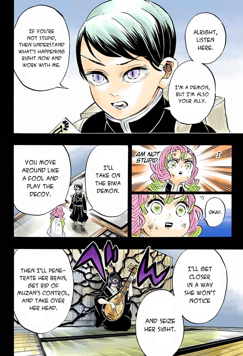 Page 4 Chapter 183 Demon Slayer: Kimetsu no Yaiba (Official Colored)