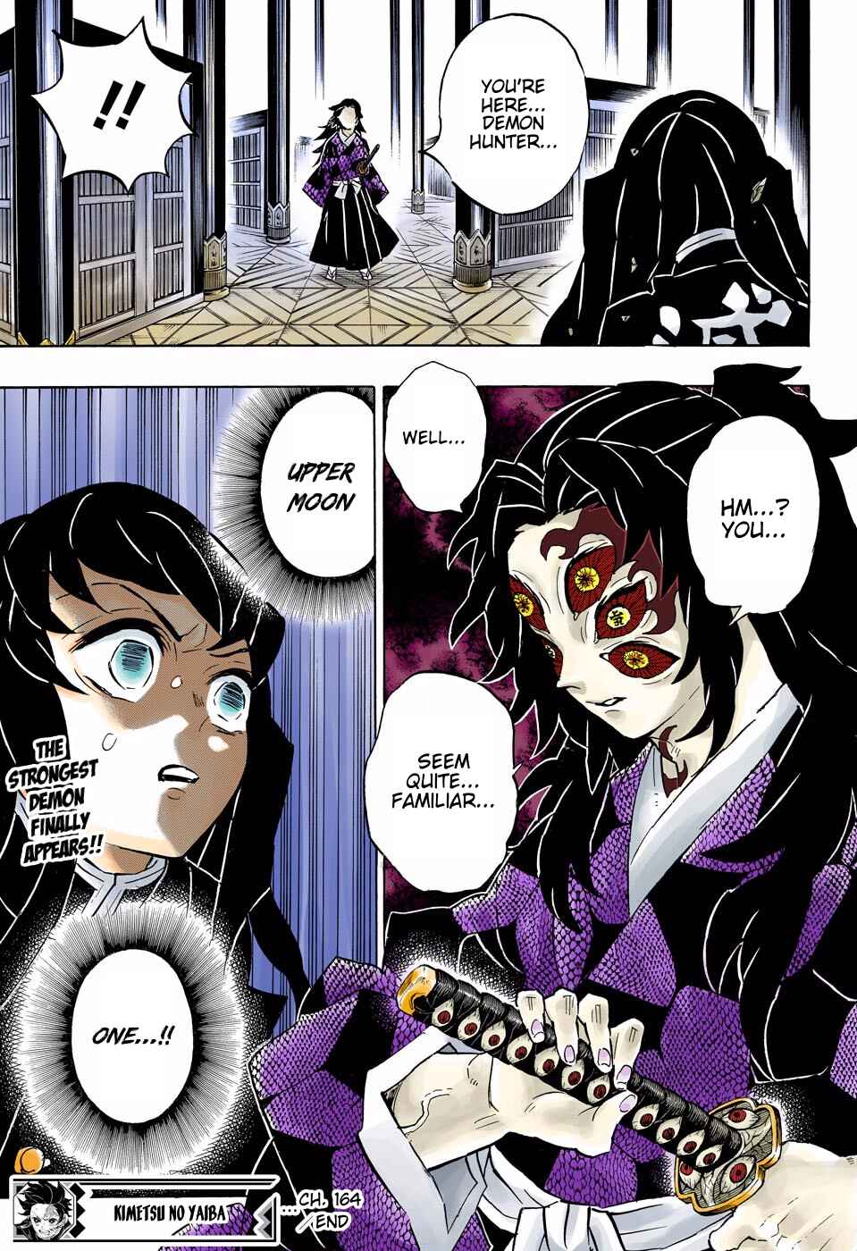 Page 19 Chapter 164 Demon Slayer: Kimetsu no Yaiba (Official Colored)