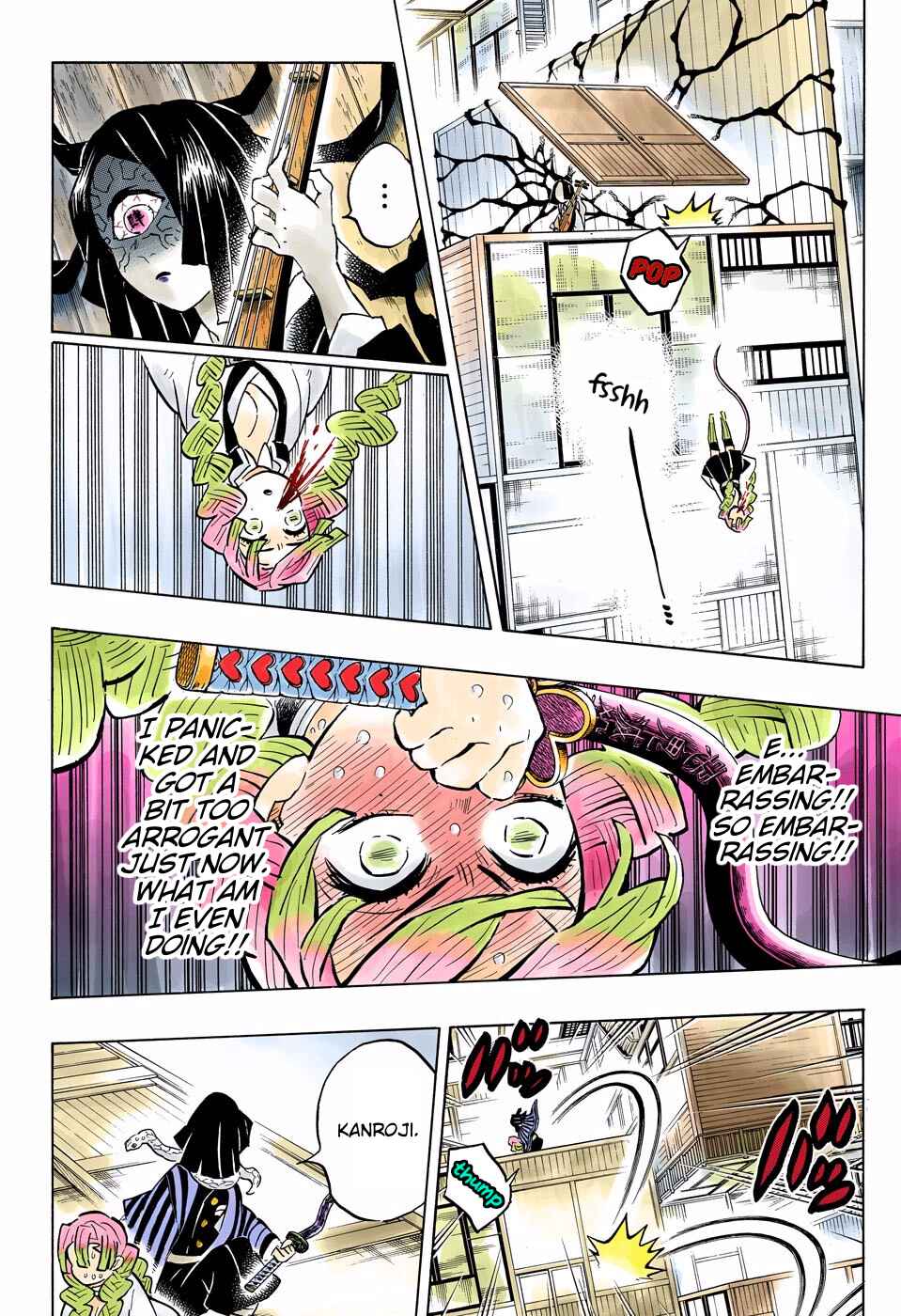 Page 8 Chapter 164 Demon Slayer: Kimetsu no Yaiba (Official Colored)