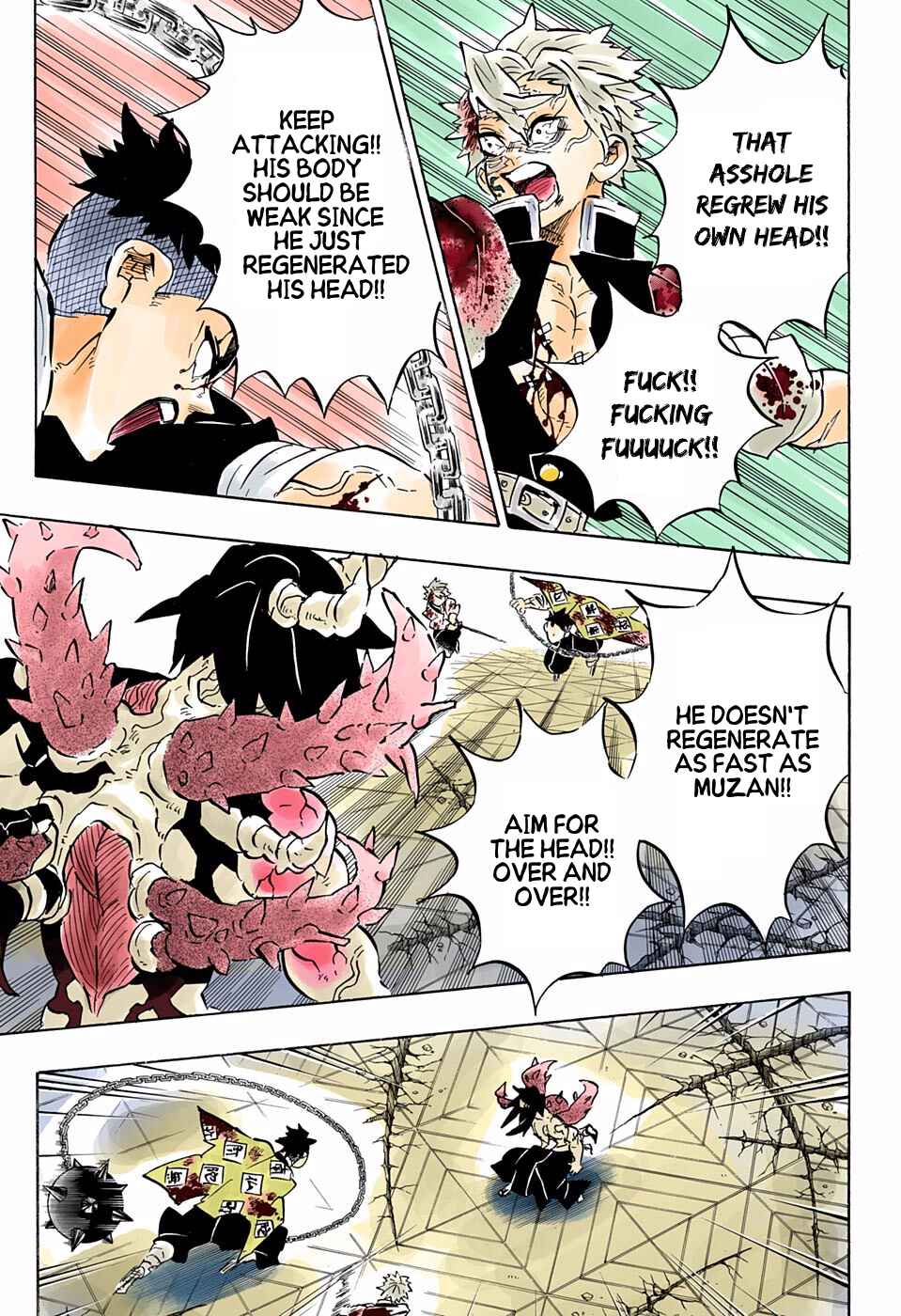 Page 11 Chapter 176 Demon Slayer: Kimetsu no Yaiba (Official Colored)