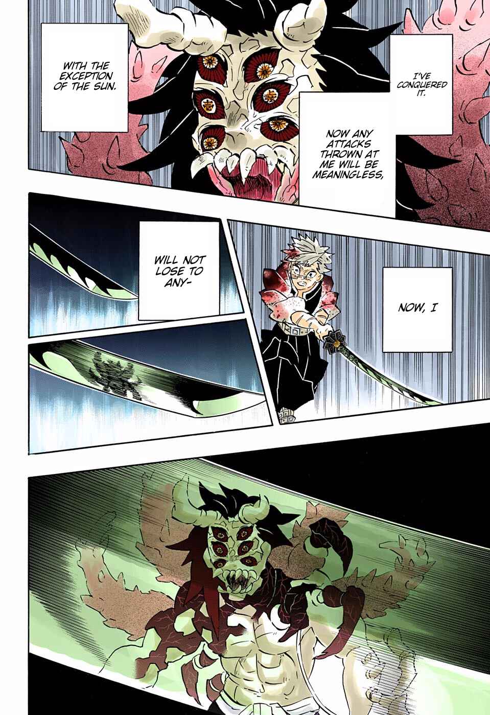 Page 12 Chapter 176 Demon Slayer: Kimetsu no Yaiba (Official Colored)