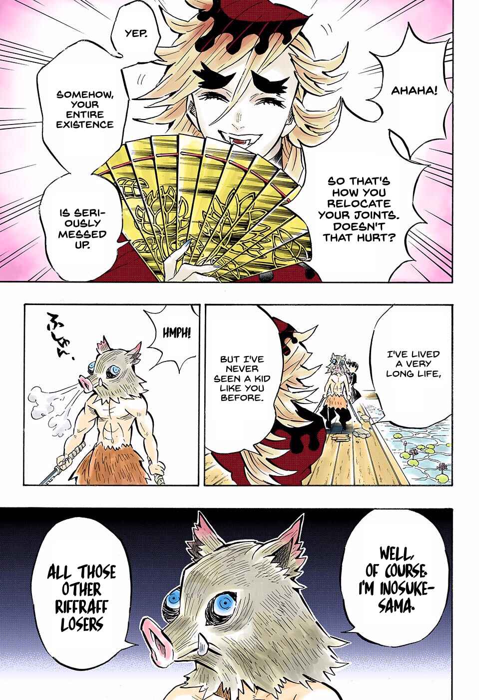 Page 17 Chapter 159 Demon Slayer: Kimetsu no Yaiba (Official Colored)
