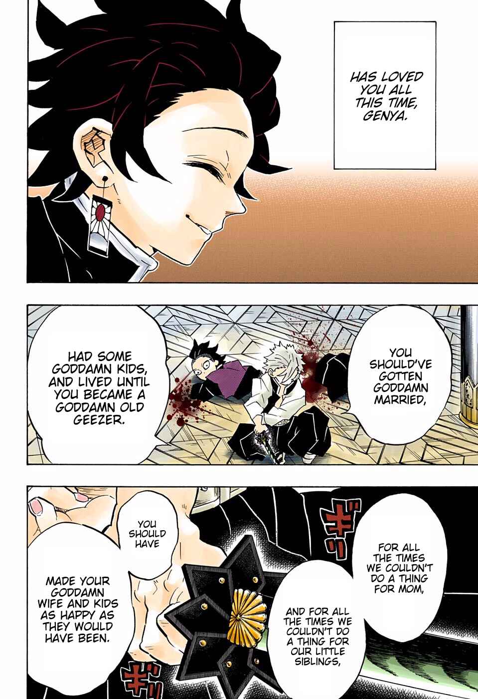 Page 14 Chapter 166 Demon Slayer: Kimetsu no Yaiba (Official Colored)