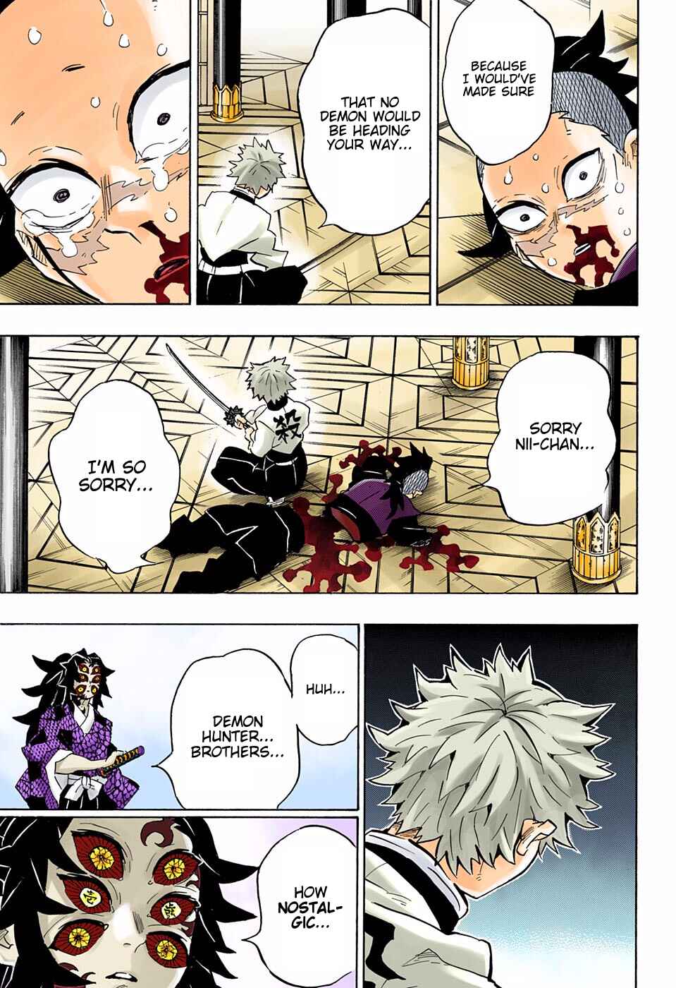 Page 15 Chapter 166 Demon Slayer: Kimetsu no Yaiba (Official Colored)