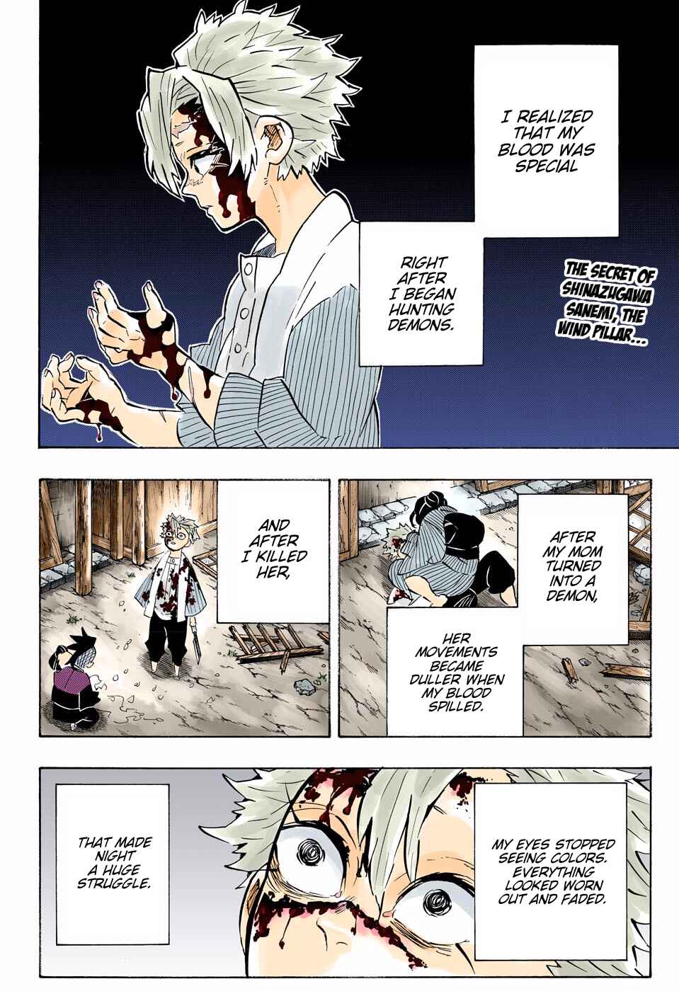 Page 2 Chapter 168 Demon Slayer: Kimetsu no Yaiba (Official Colored)