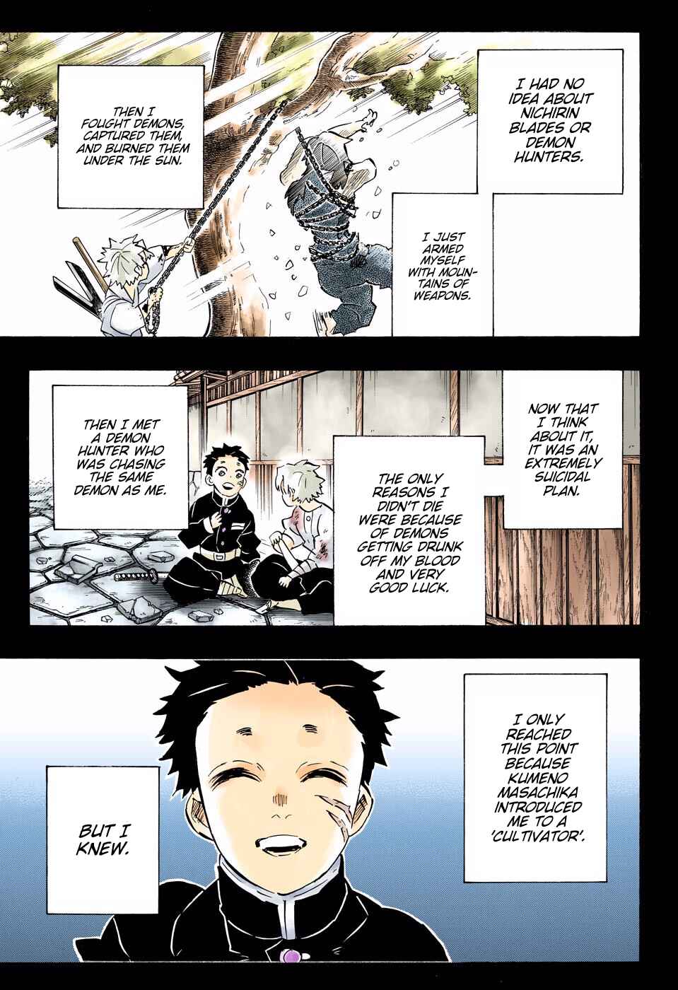 Page 3 Chapter 168 Demon Slayer: Kimetsu no Yaiba (Official Colored)
