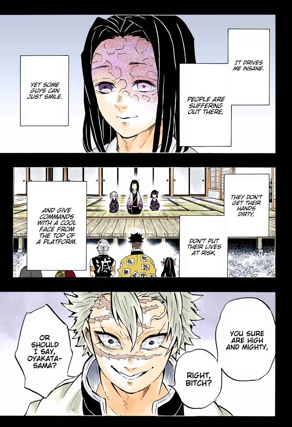 Page 9 Chapter 168 Demon Slayer: Kimetsu no Yaiba (Official Colored)