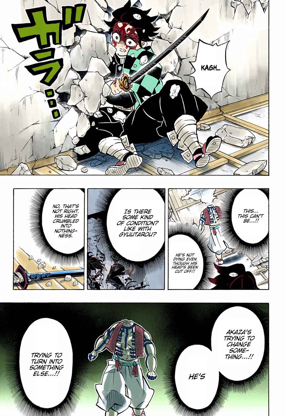 Page 13 Chapter 153 Demon Slayer: Kimetsu no Yaiba (Official Colored)