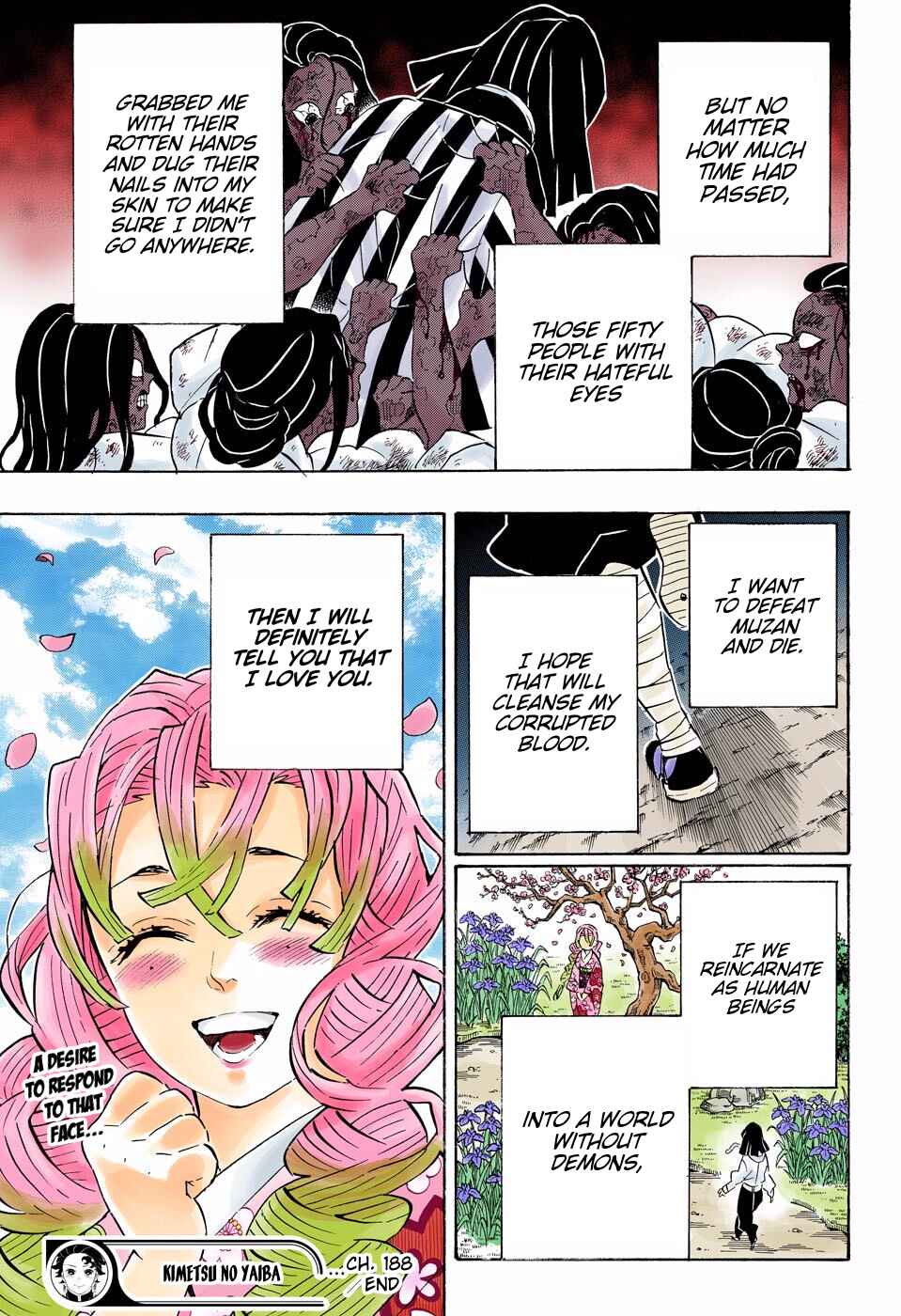 Page 19 Chapter 188 Demon Slayer: Kimetsu no Yaiba (Official Colored)