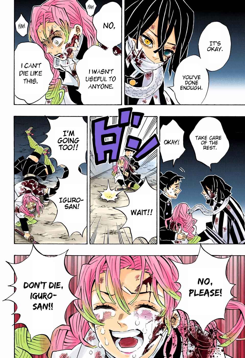 Page 8 Chapter 188 Demon Slayer: Kimetsu no Yaiba (Official Colored)