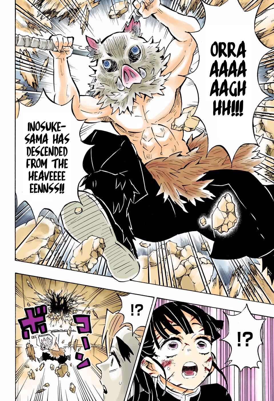 Page 18 Chapter 158 Demon Slayer: Kimetsu no Yaiba (Official Colored)