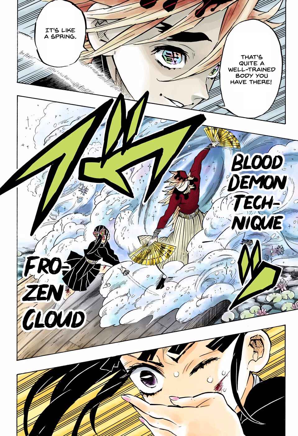 Page 8 Chapter 158 Demon Slayer: Kimetsu no Yaiba (Official Colored)