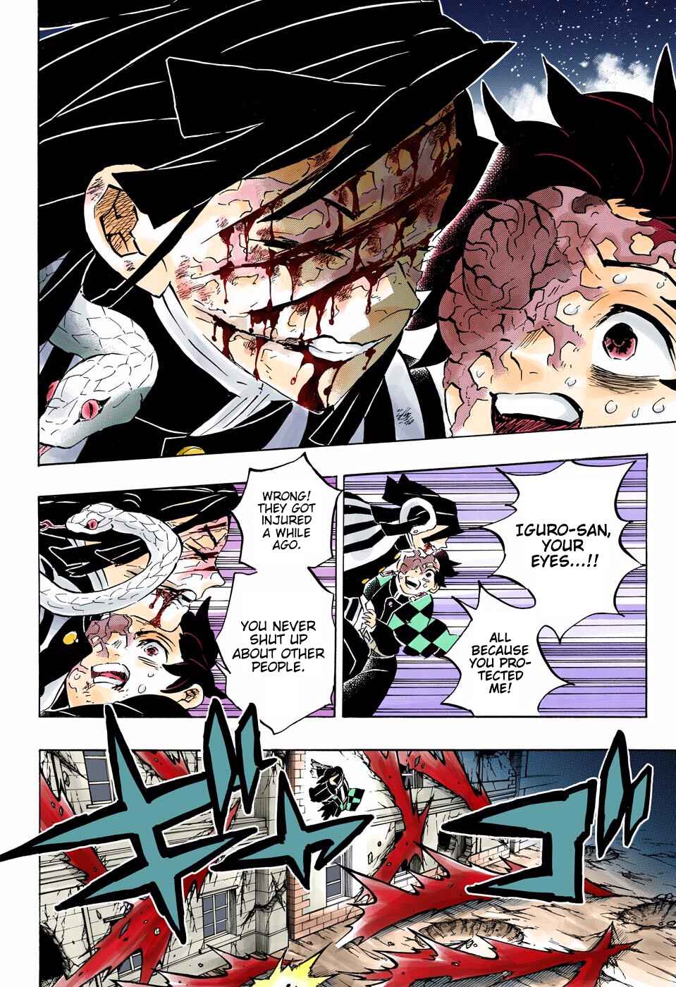 Page 10 Chapter 194 Demon Slayer: Kimetsu no Yaiba (Official Colored)