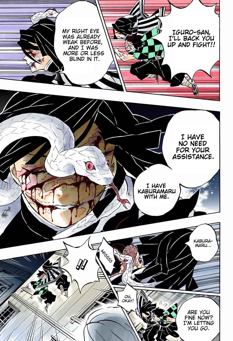 Page 11 Chapter 194 Demon Slayer: Kimetsu no Yaiba (Official Colored)