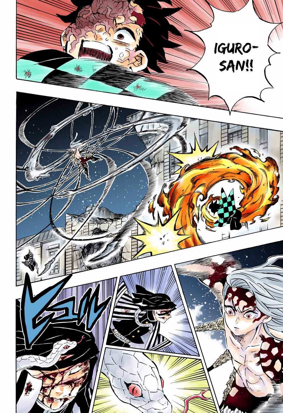 Page 14 Chapter 194 Demon Slayer: Kimetsu no Yaiba (Official Colored)