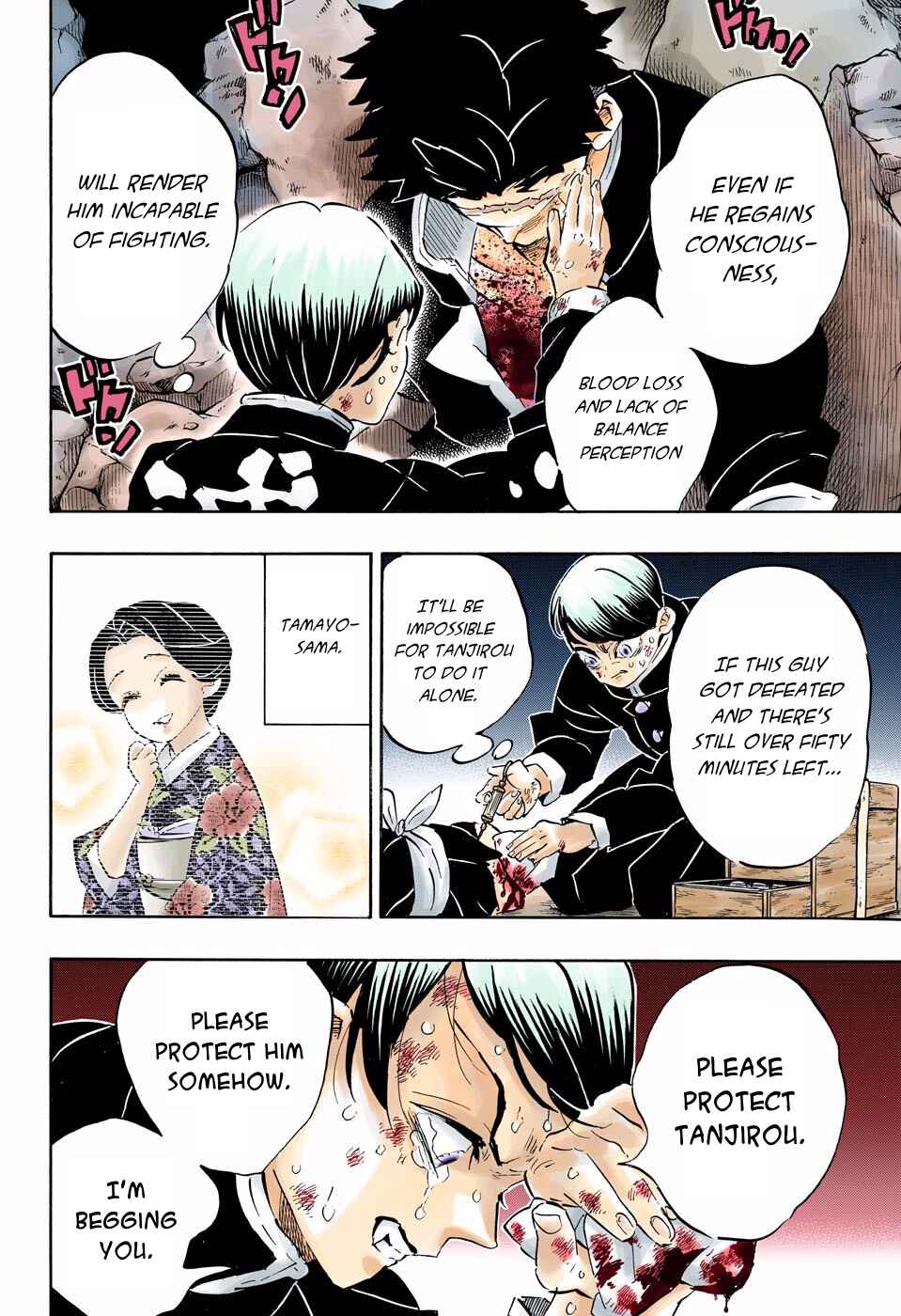 Page 4 Chapter 194 Demon Slayer: Kimetsu no Yaiba (Official Colored)
