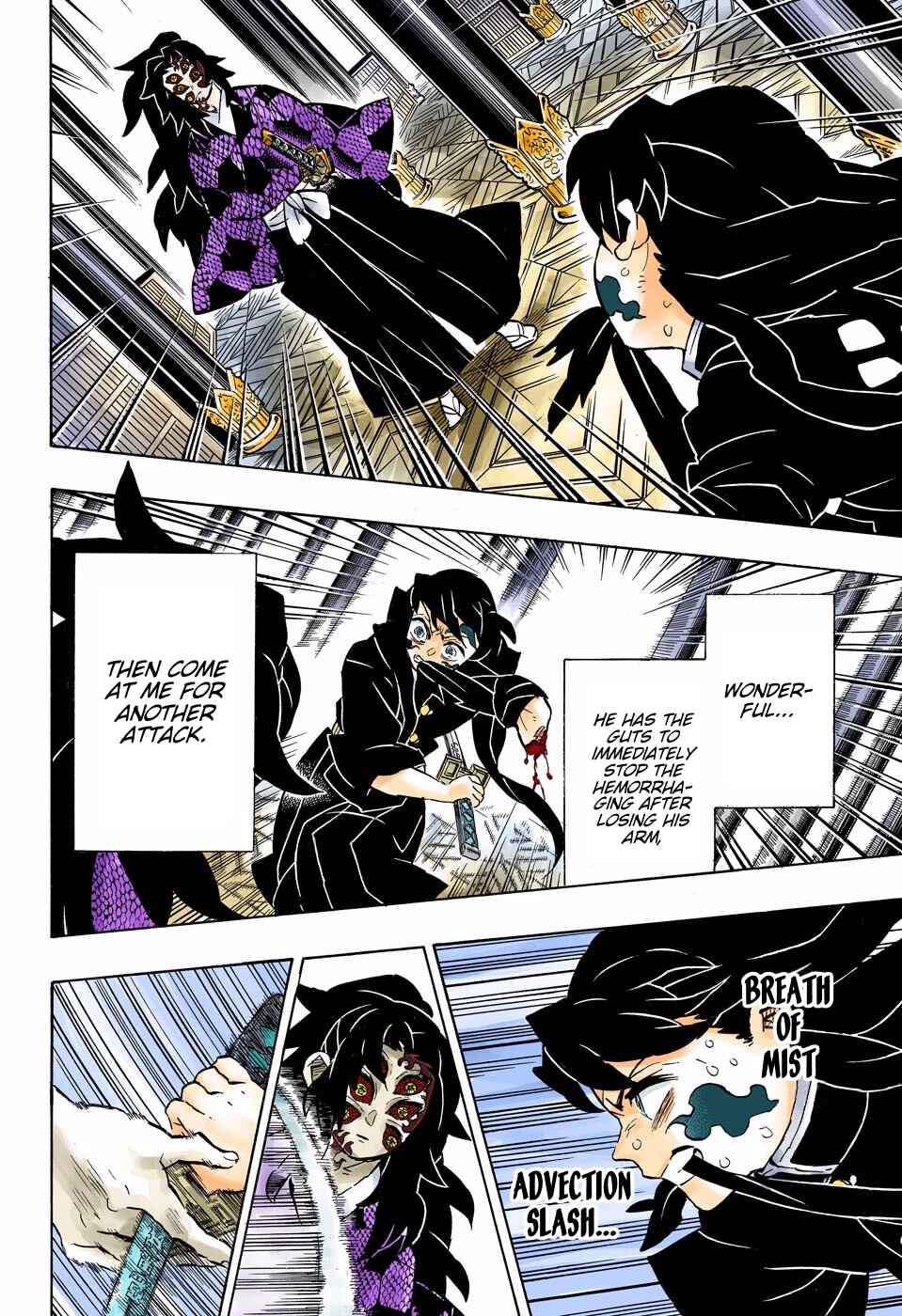 Page 17 Chapter 165 Demon Slayer: Kimetsu no Yaiba (Official Colored)