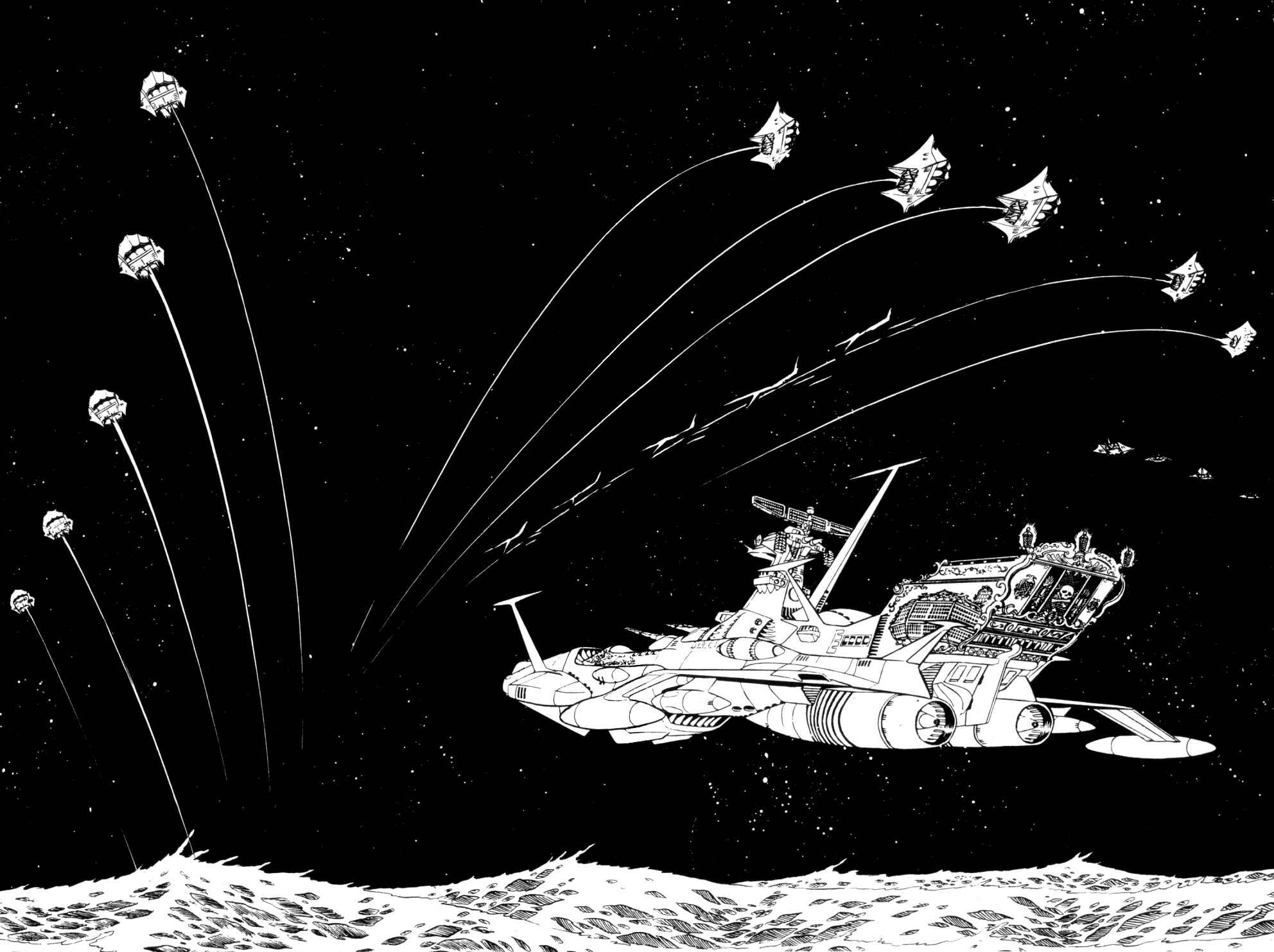 Page 121 Chapter Unknown_d0d1 Space Pirate Captain Harlock