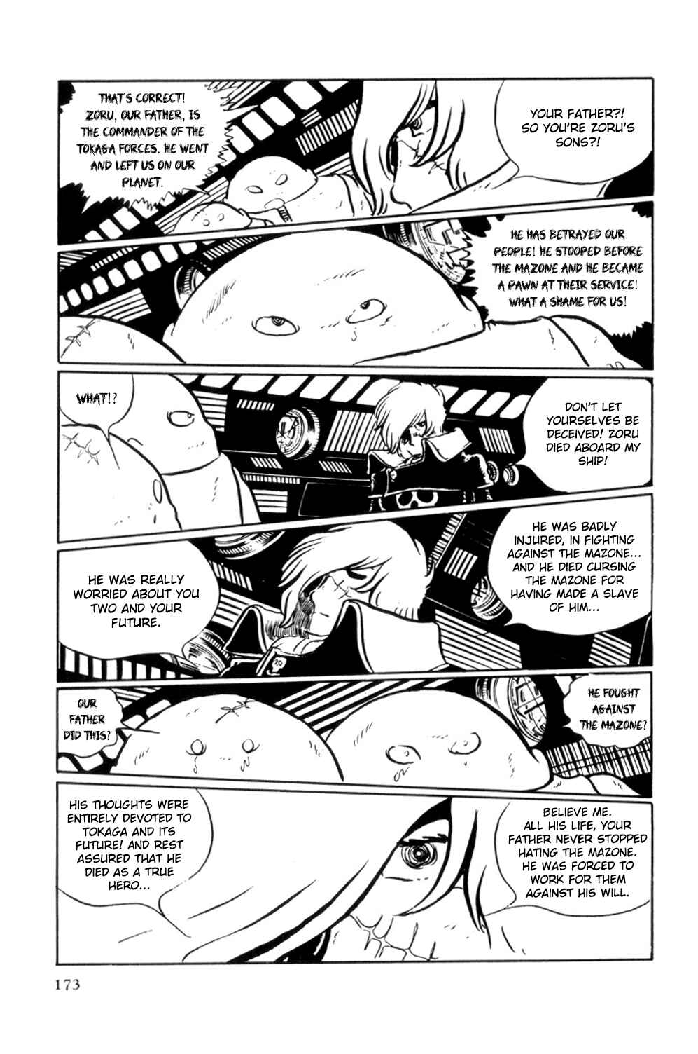 Page 153 Chapter Unknown_d0d1 Space Pirate Captain Harlock