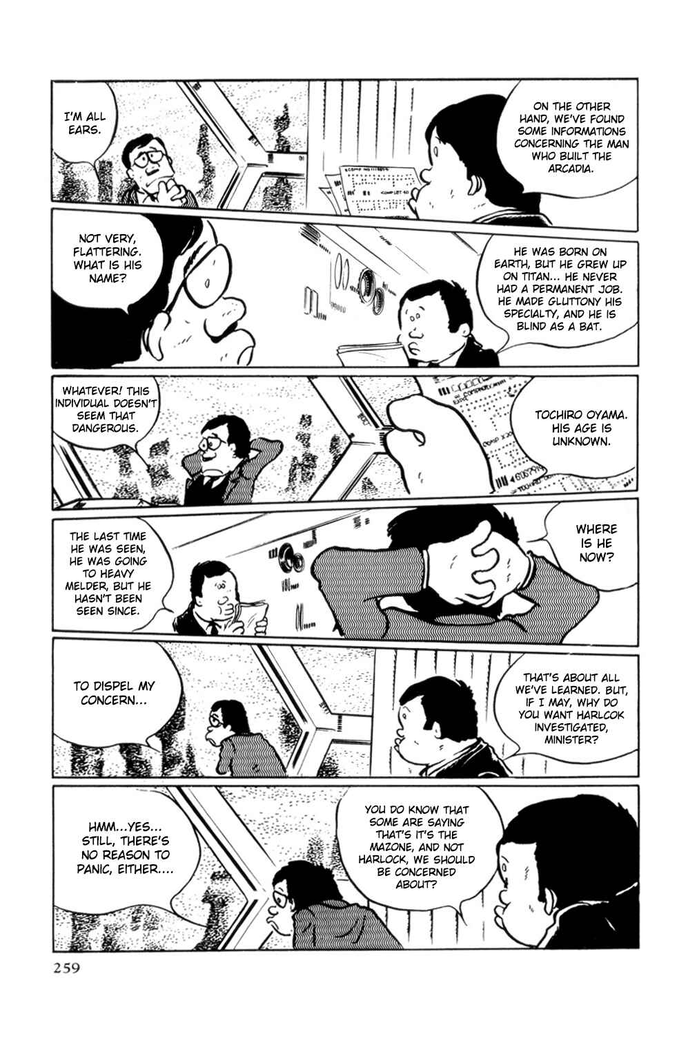 Page 227 Chapter Unknown_d0d1 Space Pirate Captain Harlock