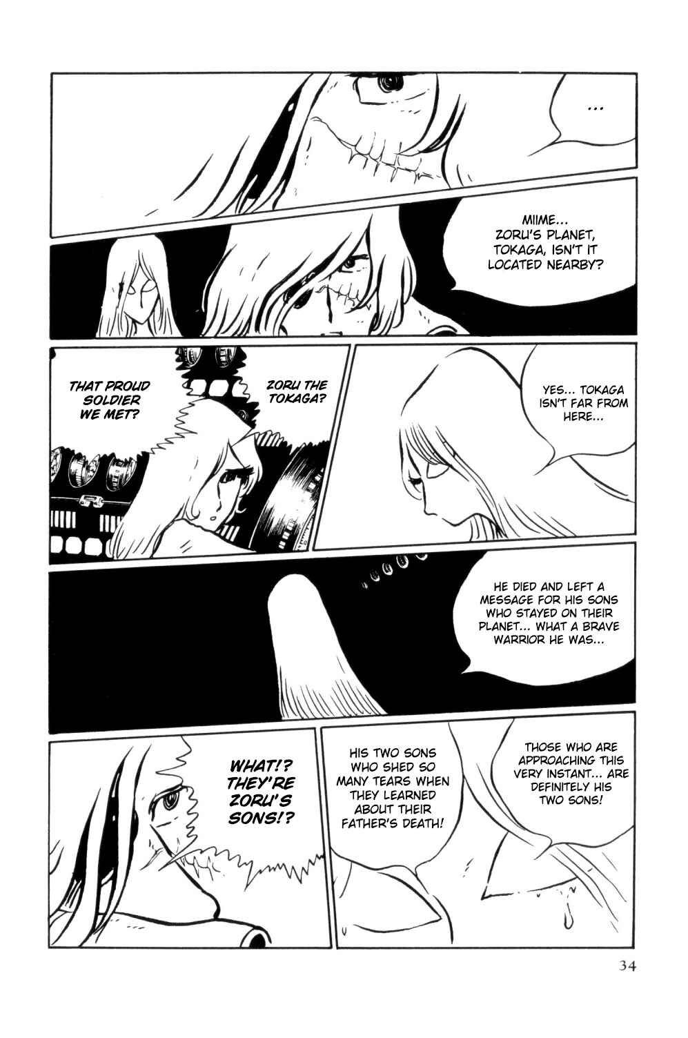 Page 35 Chapter Unknown_d0d1 Space Pirate Captain Harlock