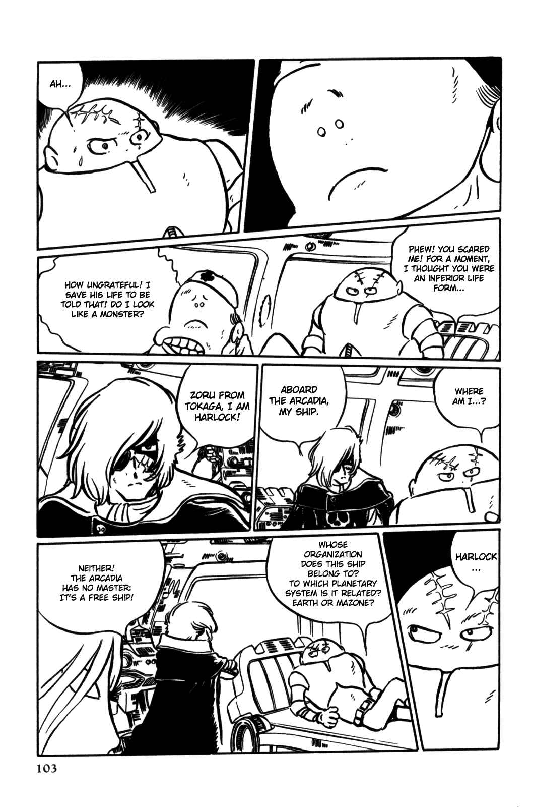 Page 108 Chapter Unknown_d244 Space Pirate Captain Harlock