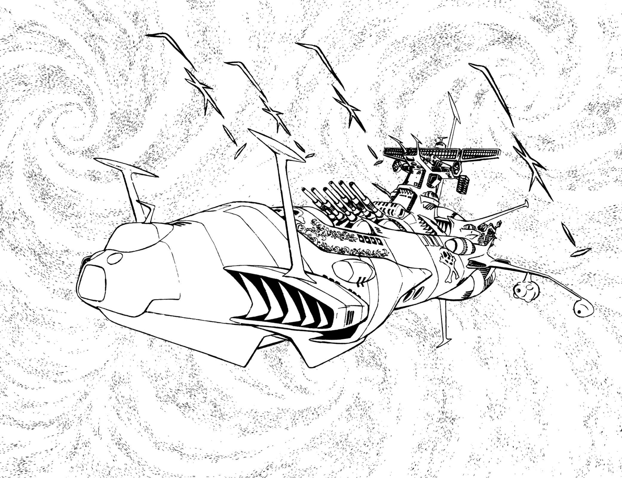 Page 199 Chapter Unknown_d244 Space Pirate Captain Harlock