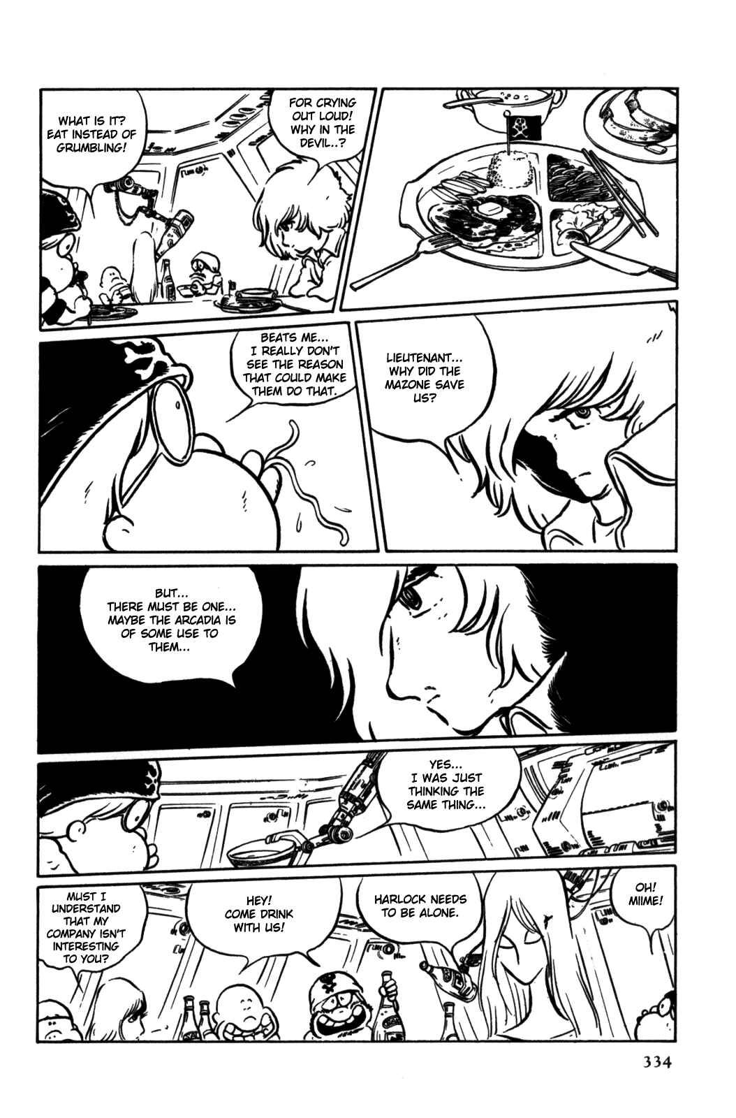 Page 307 Chapter Unknown_d244 Space Pirate Captain Harlock