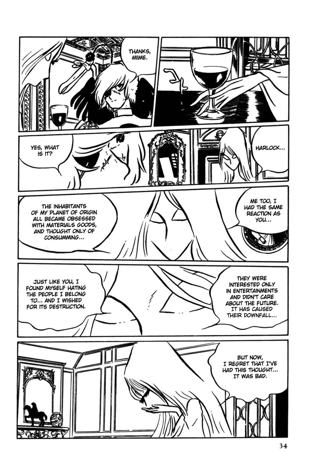Page 40 Chapter Unknown_d244 Space Pirate Captain Harlock