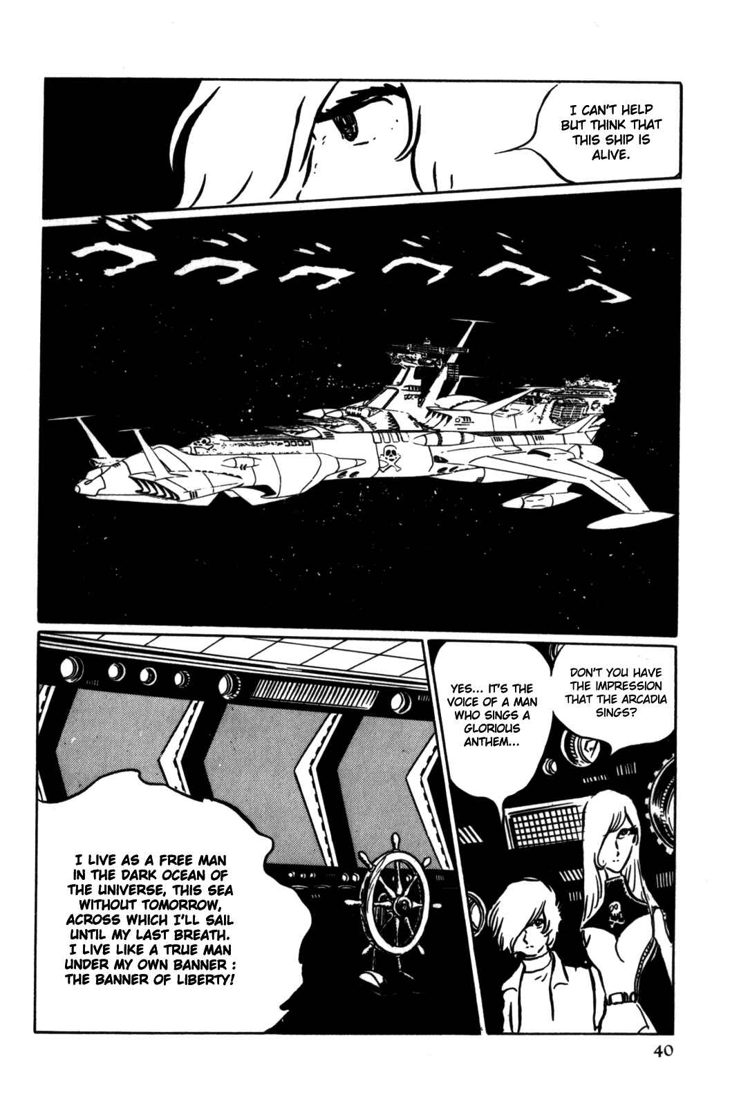 Page 46 Chapter Unknown_d244 Space Pirate Captain Harlock