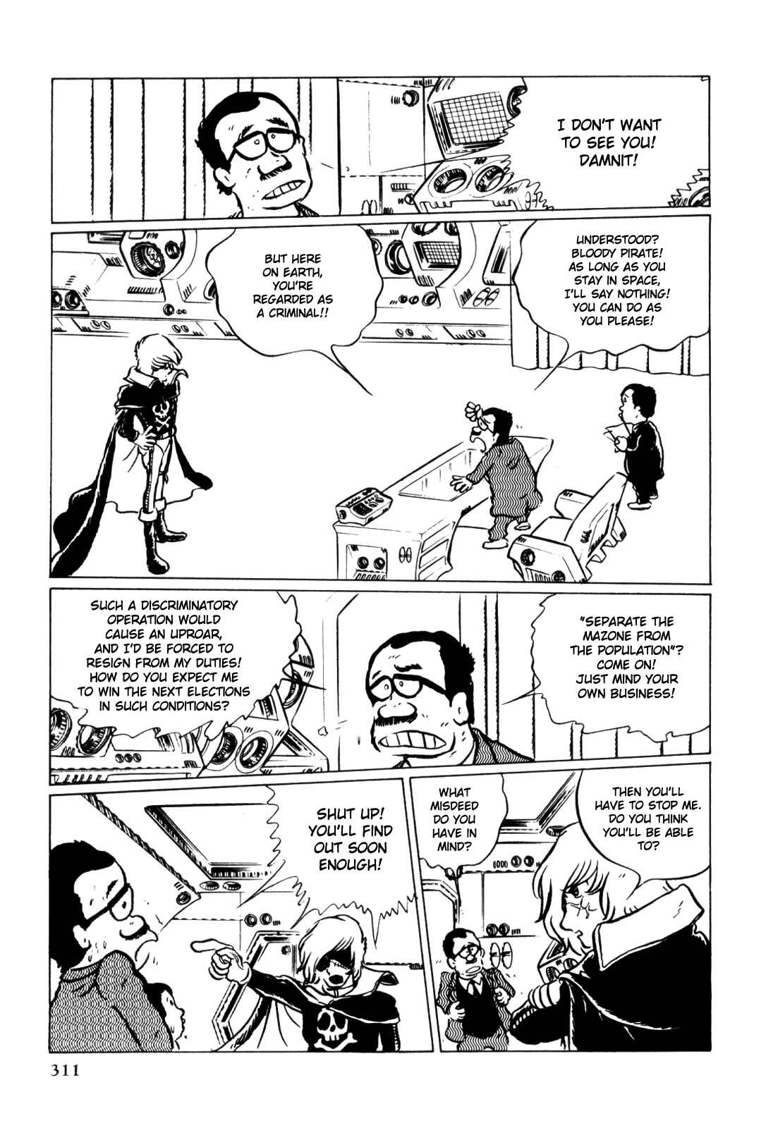 Page 295 Chapter Unknown_5e34 Space Pirate Captain Harlock