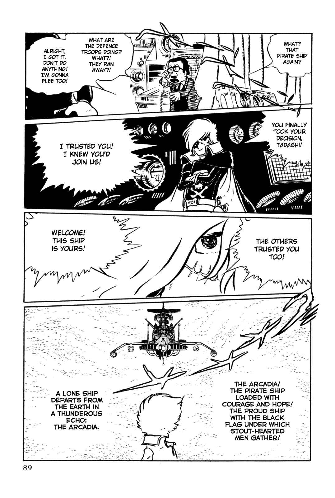 Page 92 Chapter Unknown_5e34 Space Pirate Captain Harlock