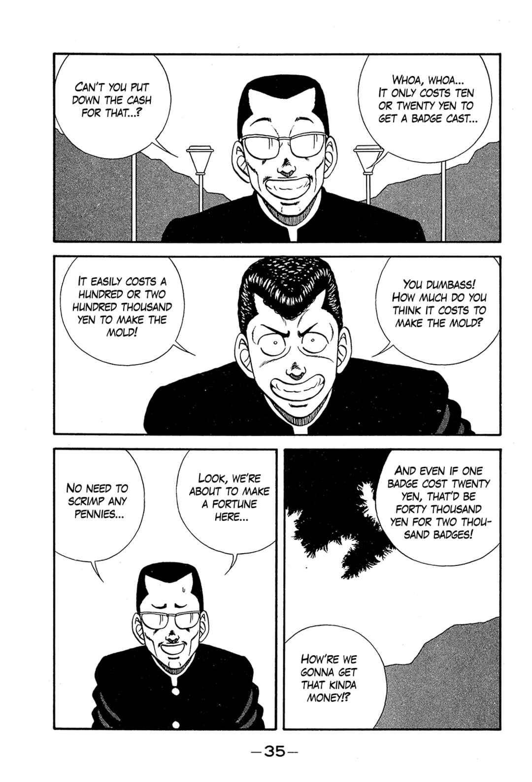 Page 35 Chapter 190 Be-bop High School
