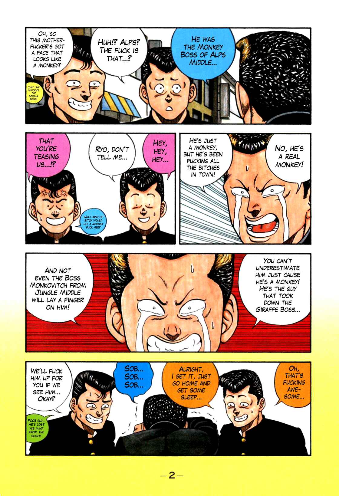 Page 4 Chapter 91 Be-bop High School